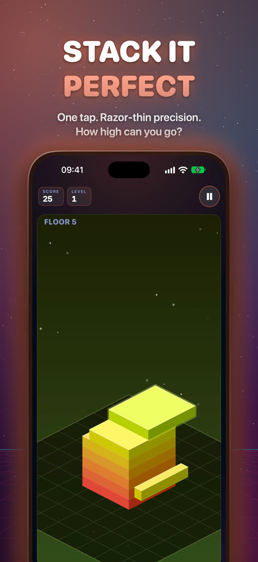 Tower Stack on iPhone