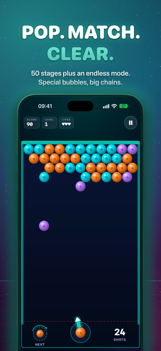 Bubble Pop on iPhone
