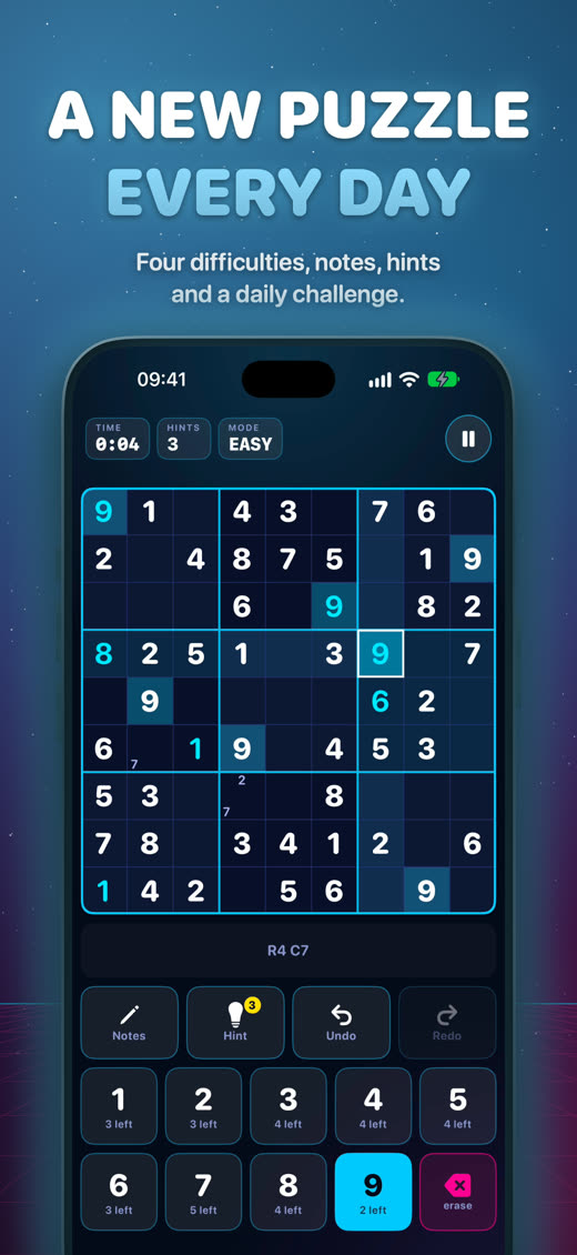 Sudoku on iPhone