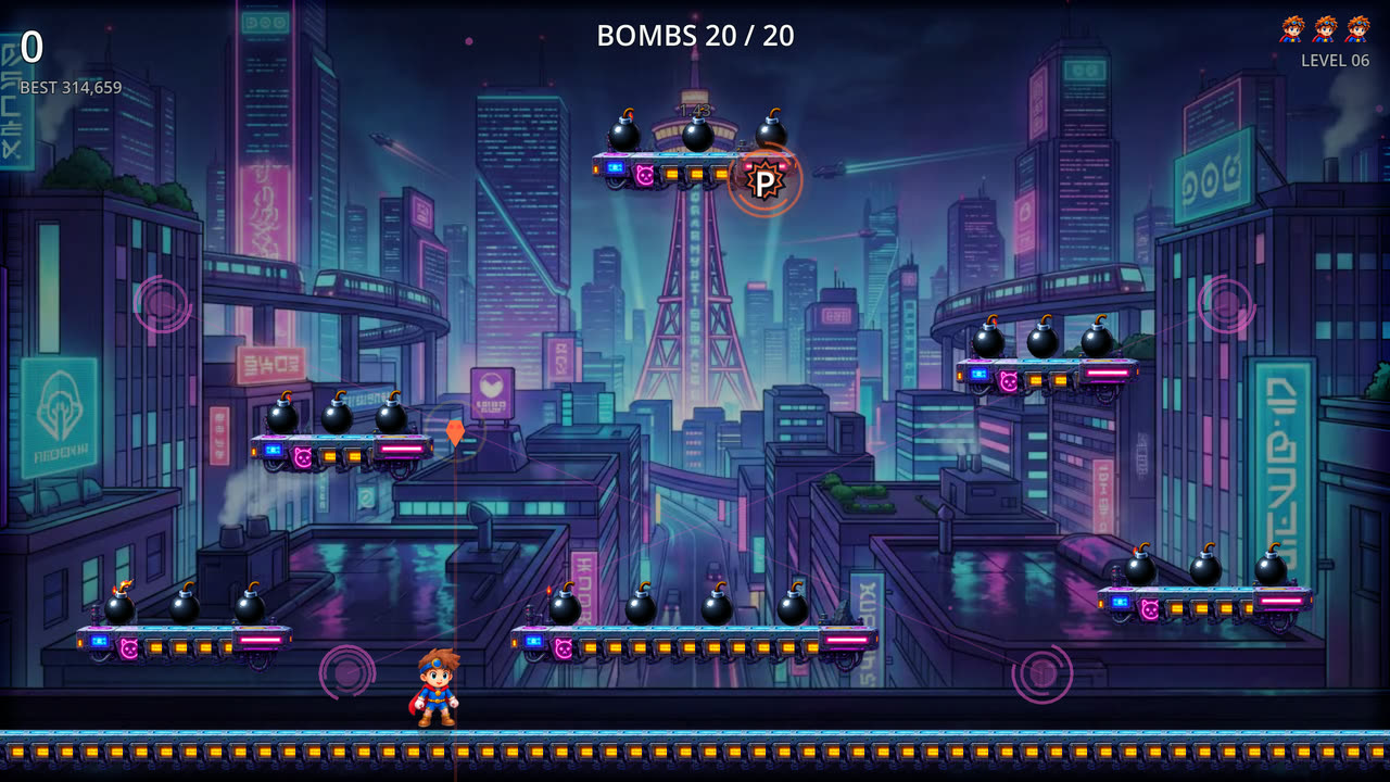 Classic 06 — Neon Gates, in Tokyo Nights