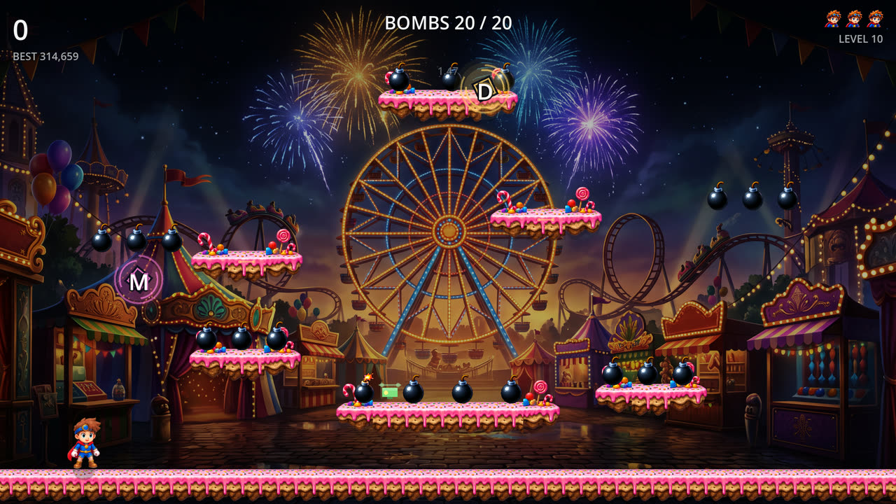 Classic 10 — The Circuit, in Night Carnival