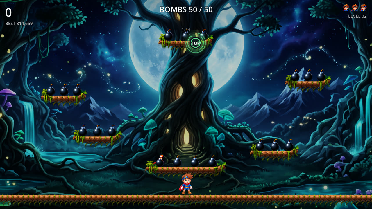 Arcade 02 — The Deep Spire, in Enchanted Forest