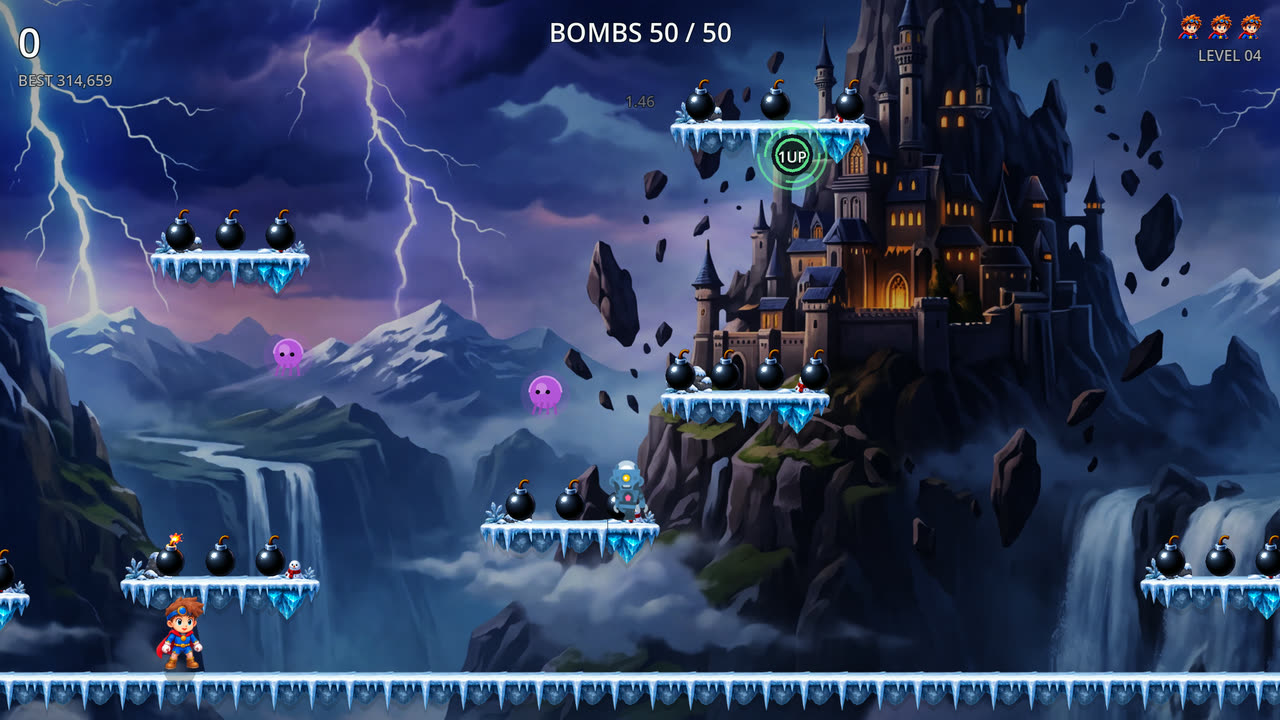 Arcade 04 — The Long Gaps, in Storm Peaks