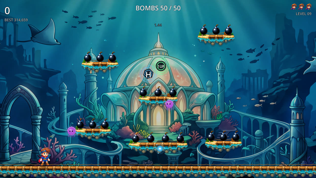 Arcade 09 — Deep Currents, in Underwater City