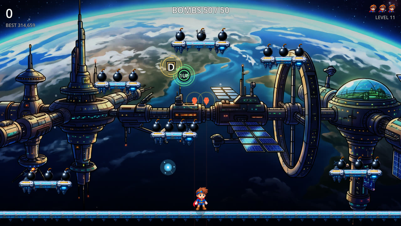 Arcade 11 — Drift, in Orbital Station