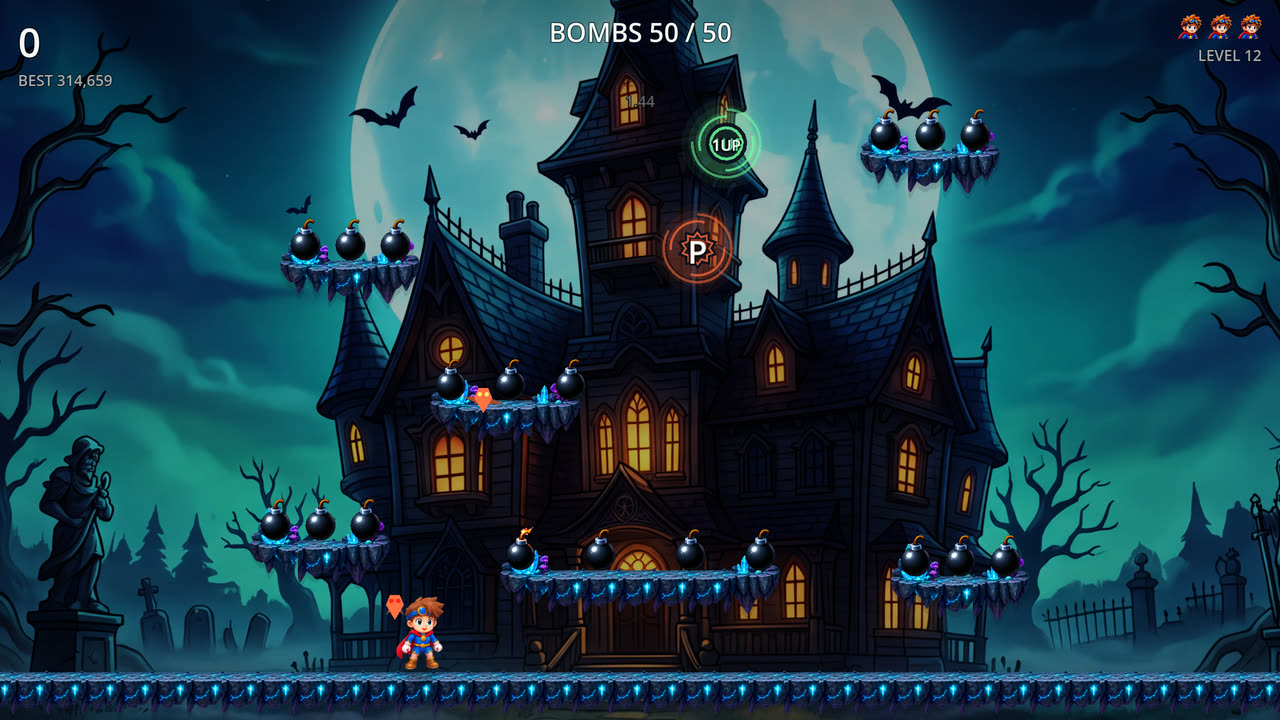 Arcade 12 — The Long Night, in Haunted Mansion