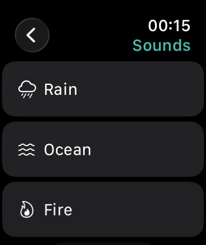 Sounds on Apple Watch