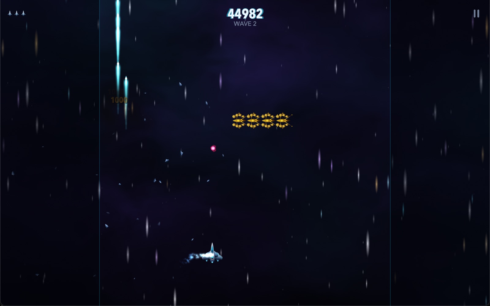 XGalaga HD running on Mac